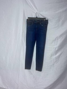 American Eagle Outfitters Dark Indigo Skinny Jeans